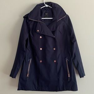 Helly Hansen Navy Blue Welsey Trench Coat